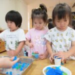 寒天あそび（１・２歳児）